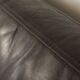 Vintage black leather sofa by Mogens Hansen, Deanmark 1970s
