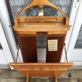 Old wooden night valet