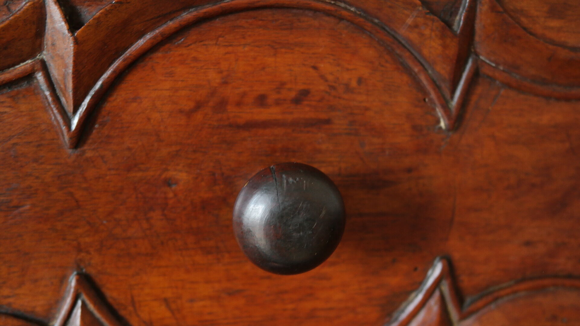 Artisanal walnut dresser late nineteenth early twentieth century