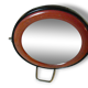 Barber round mirror double sided to ask or to suspend