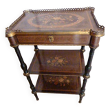 Napoleon III 3-level inlaid shelf