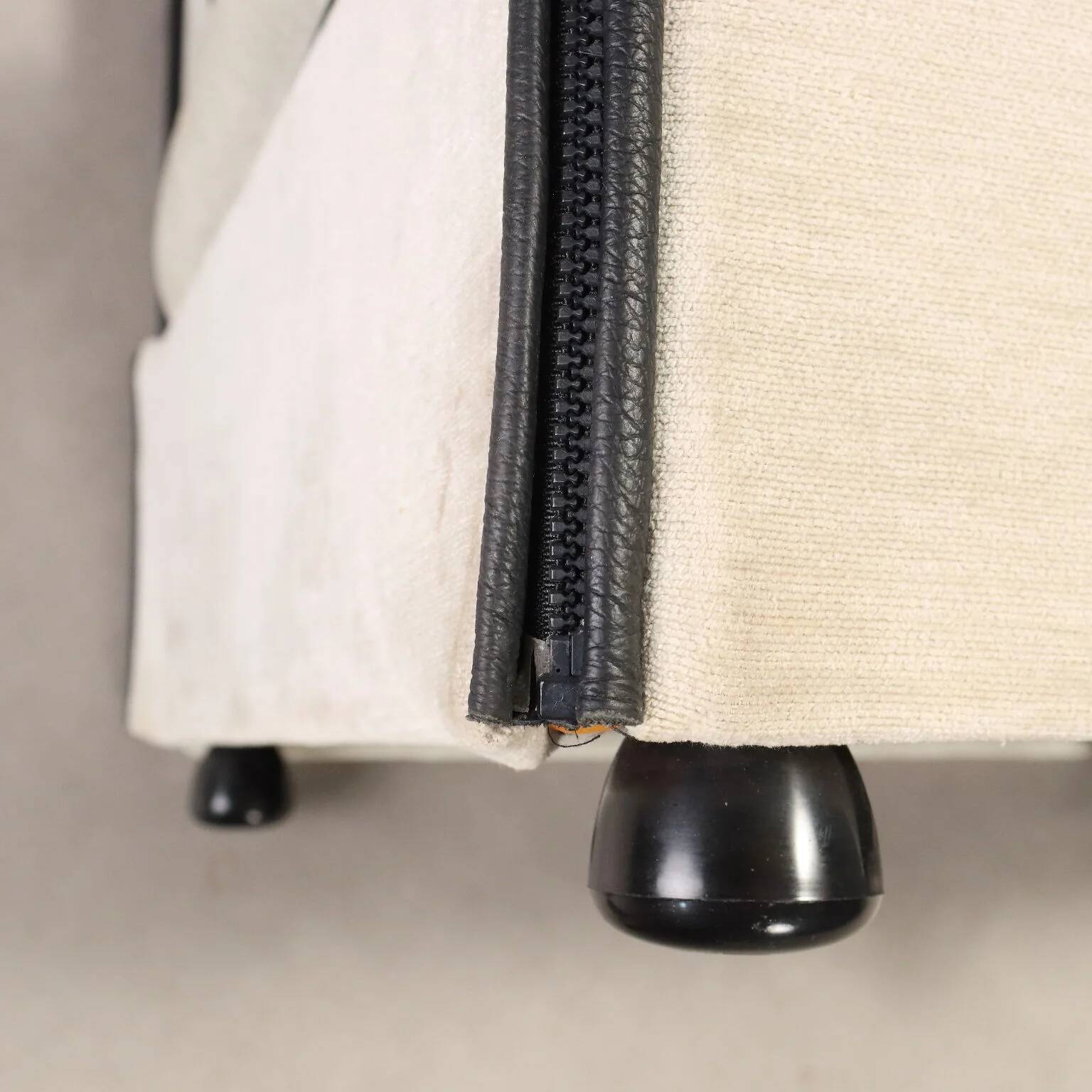 "Chair-a-bank" sofa by Mario Bellini for Cassina