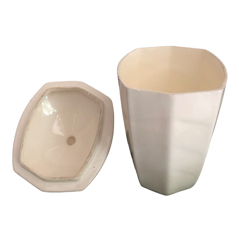 Duo of pots in faience