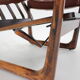 1960s adjustable leather armchair by Genega Mobler, Denmark