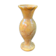 Vase soliflore vintage en marbre blanc