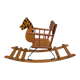 Old rocking chair, vintage children's toy