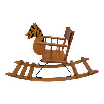 Old rocking chair, vintage children's toy