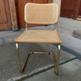 Mid-Century Modern Italian Marcel Breuer B32 Cesca Chair, 70s