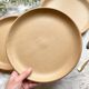 3 Vintage Sarreguemines Stoneware Plates, Fermette model, made in France