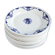 Set of 15 plates 21cm luneville model bastia