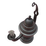 Small tin oil lamp