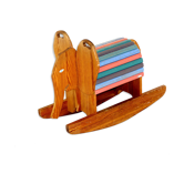 Wooden rocking elephant, Sweden, 1970