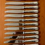 Christofle 12 large marly model knives 24.5 cm