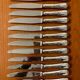 Christofle 12 large marly model knives 24.5 cm