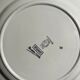 Round plate Sarreguemines