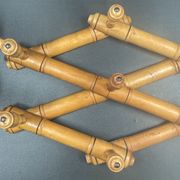 Bamboo imitation wooden coat rack and hat rack