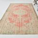Tapis vintage 190x290cm, fait main en Turquie, pour salon