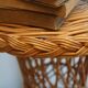 Wicker coffee table