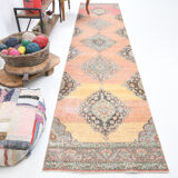 408x91cm vintage capet runner rug