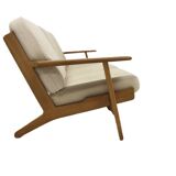 Canapé scandinave "GE-290", Hans J. Wegner, Getama, Danemark, 1960