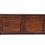 Coffre ancien, Europe du Nord, 1765.