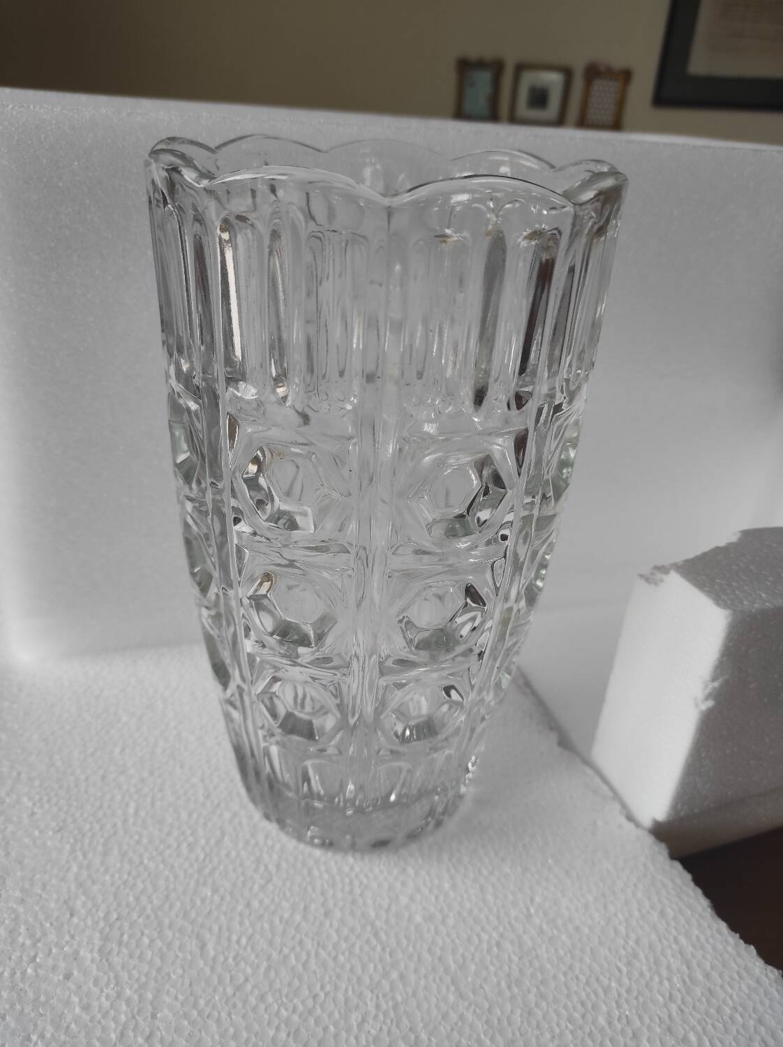 Fidenza glass vase