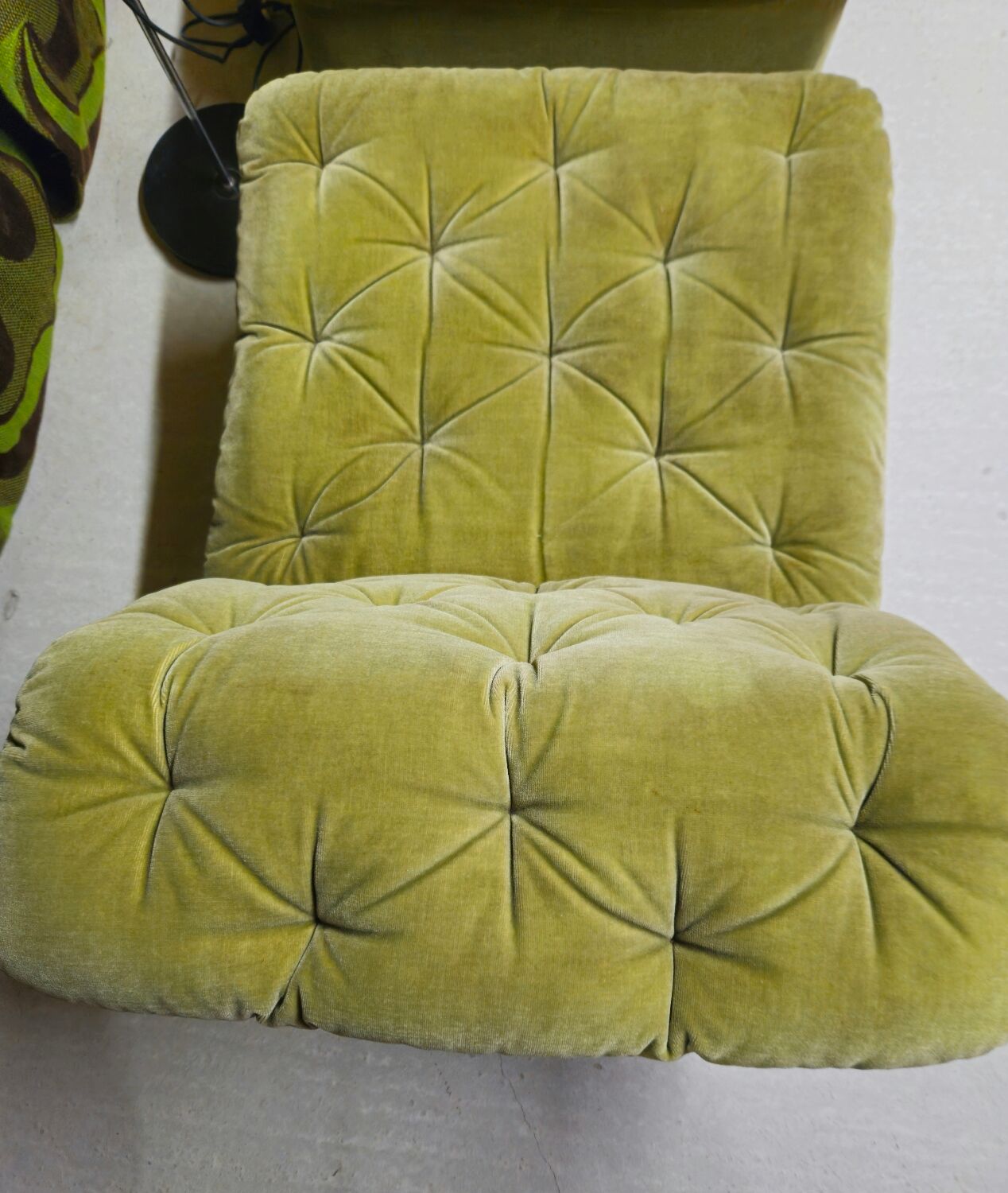 "1970s design armchair pair"