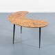Mid-century Italian sculptural side table, 1950s
