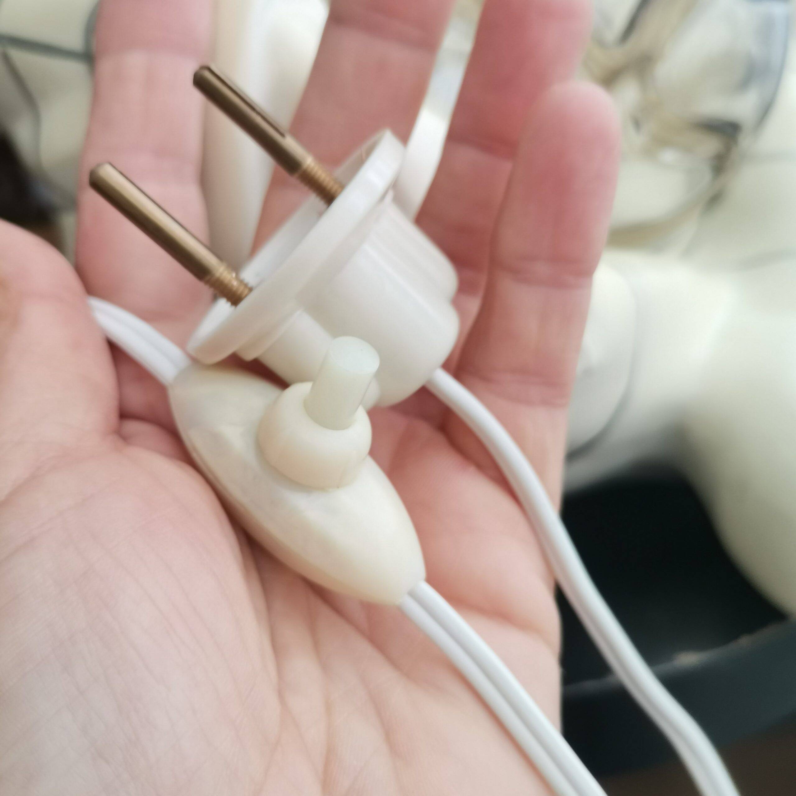 Vintage italian pierrot art deco lamp