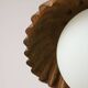 Mid-Century Italian Copper and Opaline Pendant Lamp