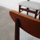 Set of three teak chairs, danish design, 1970s