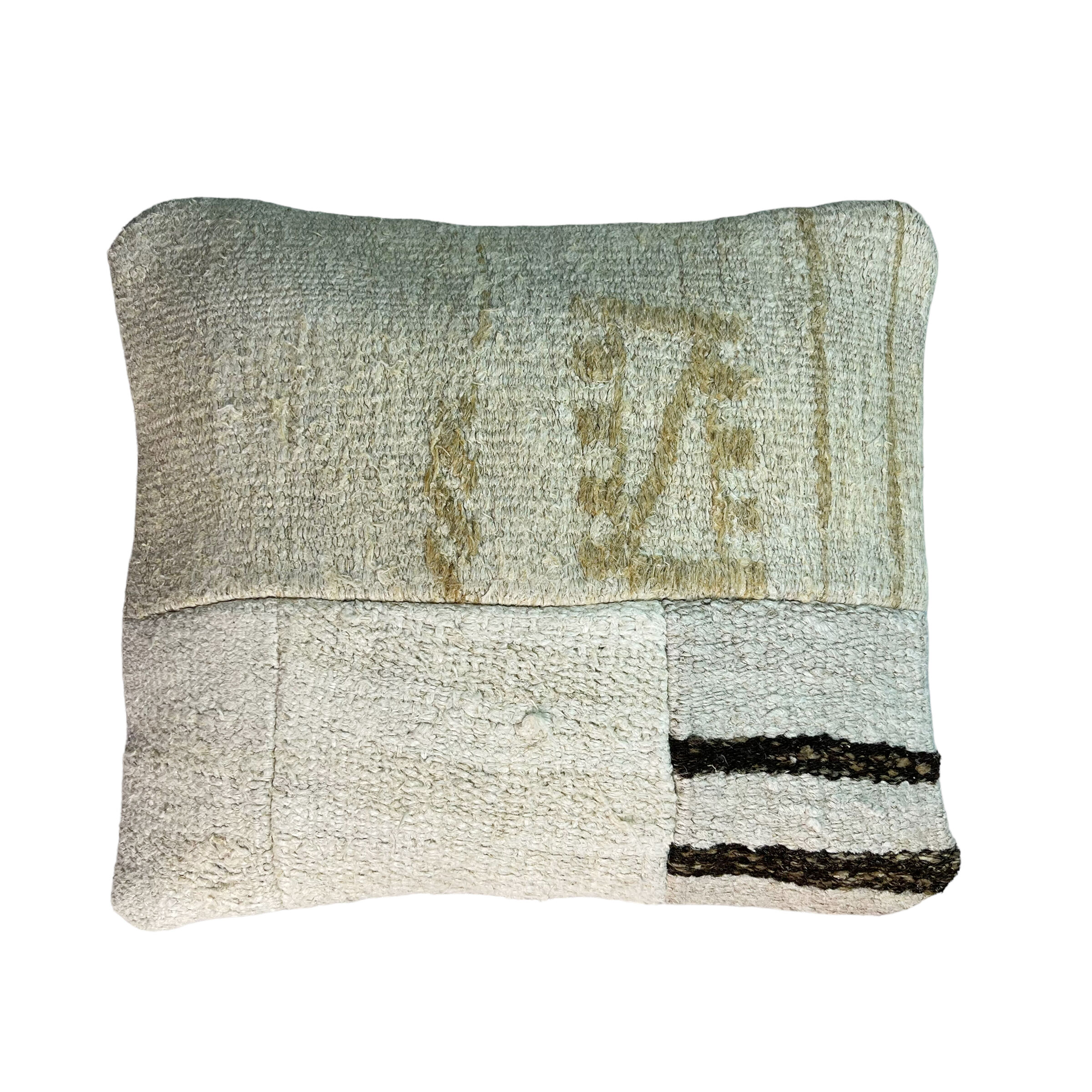 Housse de coussin kilim turc vintage 40 x 40 cm