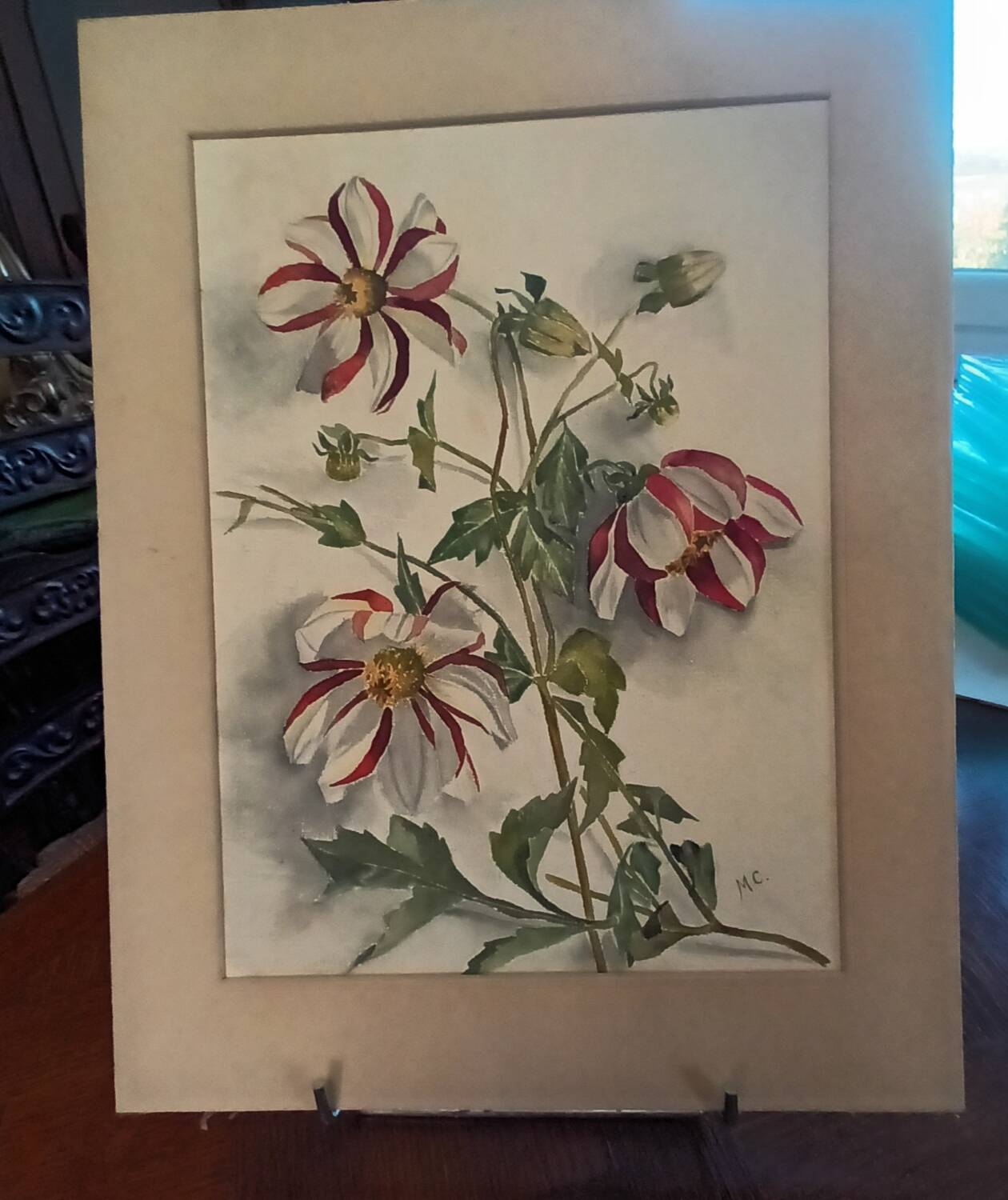 Watercolor flowers