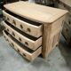 Commode merisier massif naturel style Louis XIV