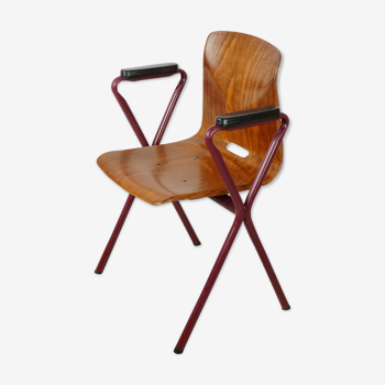 Fauteuil années 50 - 60 Pagholz Pagwood