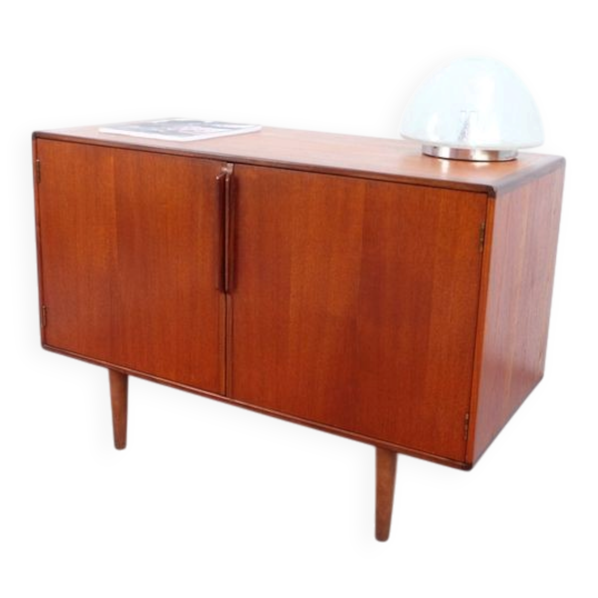 Vintage retro 1960s ASKO commode in teak, mid-century style.
