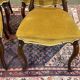 Set of 6 19th century English chairs in walnut