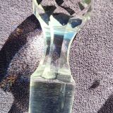 Carafe en verre mousseline 19ème