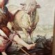 Painting "The Good Shepherd". Oil on canvas.