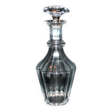 BACCARAT Carafe à liqueur ancienne en cristal taillé à côtes plates 1840