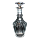 BACCARAT Antique liqueur carafe in cut crystal with flat ribs 1840