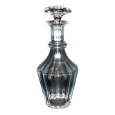 BACCARAT Antique liqueur carafe in cut crystal with flat ribs 1840