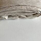 Farm tablecloth 19th in hemp canvas, reserve of trousseau L270cm