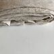 Nappe de ferme 19e en toile de chanvre réserve de trousseau  L270cm