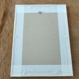 Illustration bouquet flowers frame gilded wood