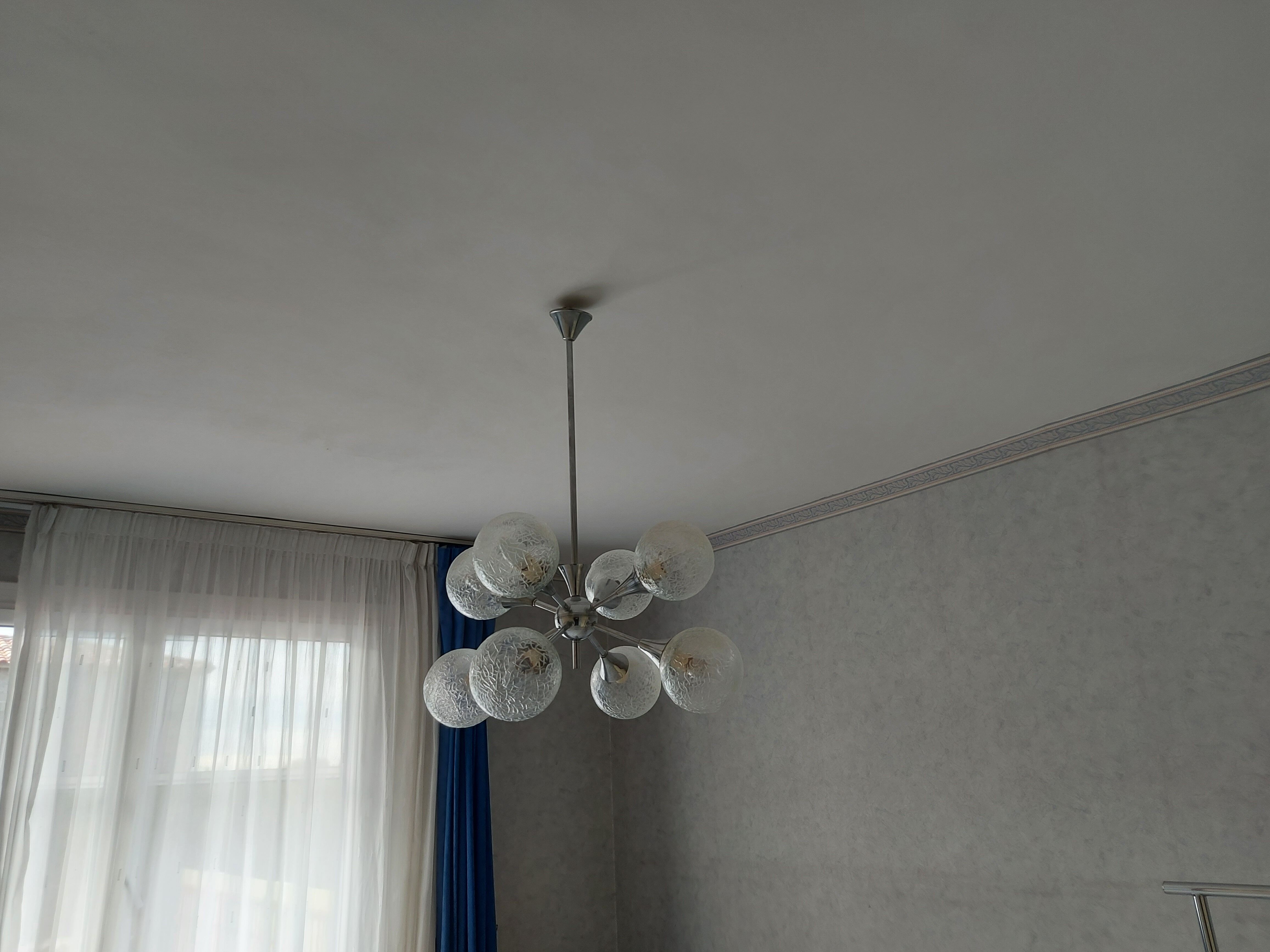 Vintage sputnik chandelier 70'S , 8 lights