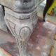 Cook old tile faience metal structure