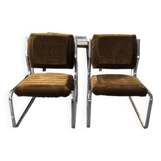 Pair of Atal armchairs