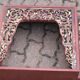 Chinese carved wooden headboard