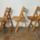 Trio de chaises pliantes 70´
